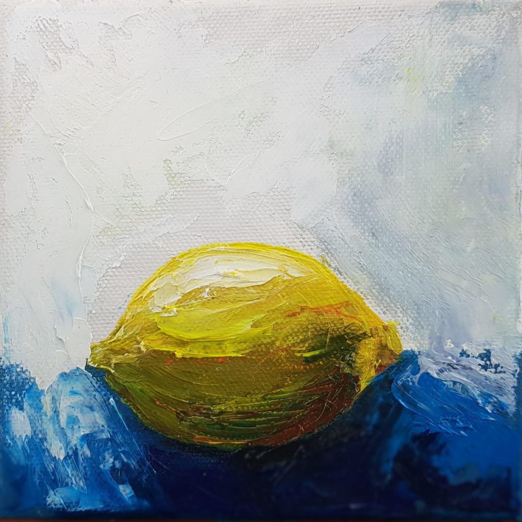 Amalfi Lemon Painting